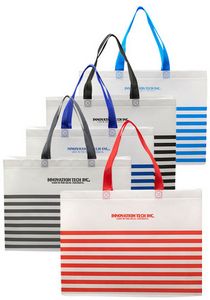 Seaside Striped Tote Bags