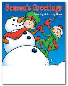 Season's Greetings Coloring Book