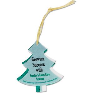 Seeded Paper Ornament