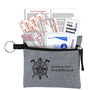 "Selene" 19 Piece First Aid Kit in Zipper Kit