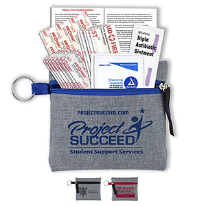 "Selene" 19 Piece First Aid Kit in Zipper Kit