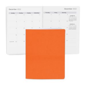 Senzabrite Faux Leather Commuter Monthly Planner