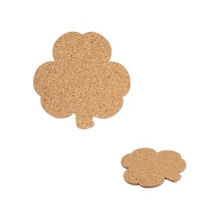Shamrock Cork Coaster