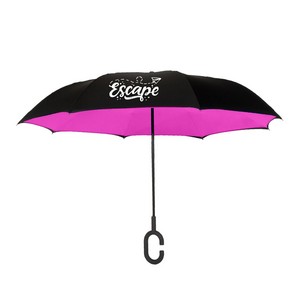 Shed Rainâ„¢ UnbelievaBrellaÂ® 48" Reverse-Close Manual Stick Umbrella (Solids)