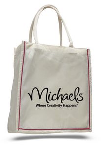 Shopping Tote Bags W/Fancy Handles