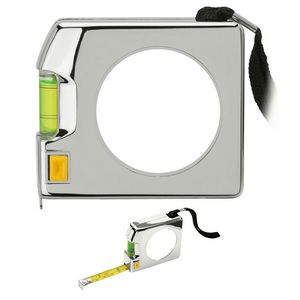 Shorewood 12' Chrome Tape Measure & Level