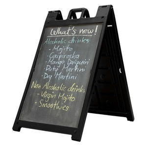 Signicade Deluxe A-Frame Chalkboard Kit
