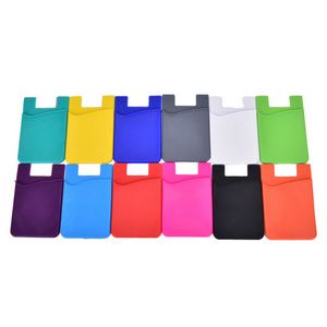 Silicone Cell Phone Sticky Wallet