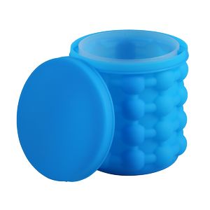 Silicone Ice Cube Maker and Bucket