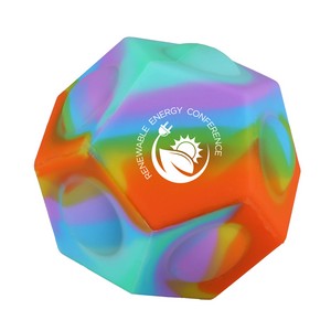 Silicone Pop-itâ„¢ Geo Stress Ball