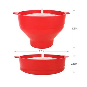 Silicone Popcorn Popper With Handles