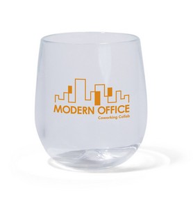 SilipintÂ® Clear Stemless Wine Glass - 12 oz.