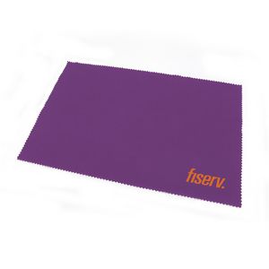 Silkscreened 8" x 12" Microfiber Cloth