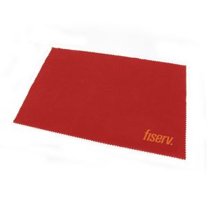 Silkscreened 8" x 12" Microfiber Cloth