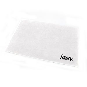 Silkscreened 8" x 12" Microfiber Cloth