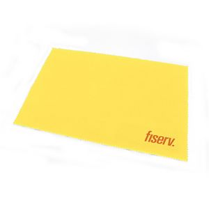 Silkscreened 8" x 12" Microfiber Cloth