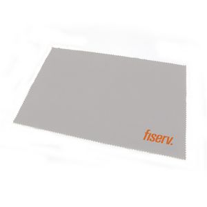 Silkscreened 8" x 12" Microfiber Cloth