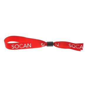 Silkscreened Event Wristband