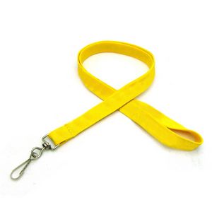 Silkscreened Tubular Lanyard w/ J Hook