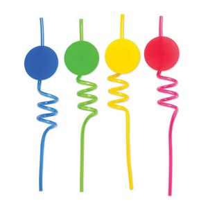 Silly Straws w/Medallion