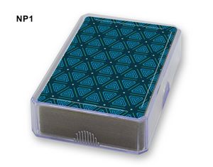 Single Clear Bridge Playing Card Box