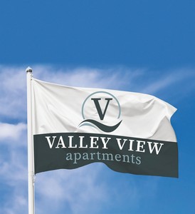 Single Sided Custom Flags