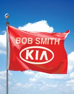 Single Sided Custom Flags