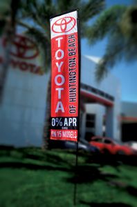 Single Sided Replacement Stock Flat Top FlagsÂ®