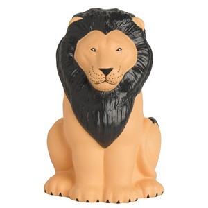 Sitting Lion Squeezies® Stress Reliever