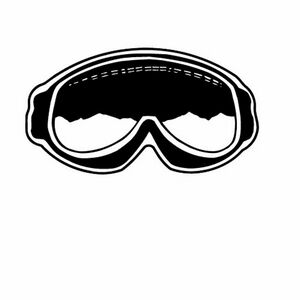 Ski Goggles Magnet - Full Color