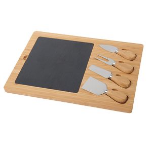 Slate Cheese Board Set