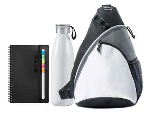 Sling Bag with Bottle & Journal