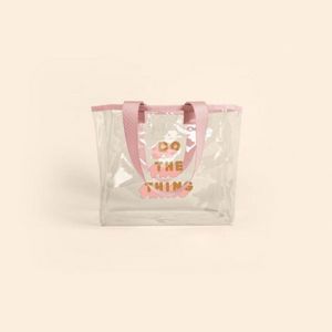 Small Clear Vinyl All Day Tote