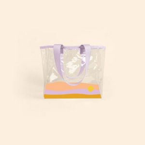 Small Clear Vinyl All Day Tote
