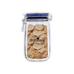 Small "Mason Jar" Food Pouch
