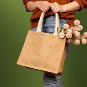 Small Tote - Jute