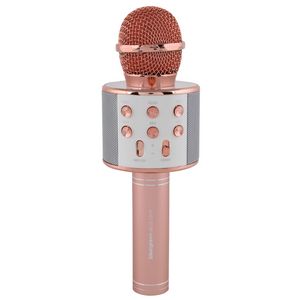 Smartphone Compatible Karaoke Microphone w/Speaker