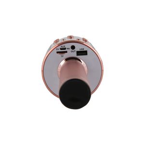 Smartphone Compatible Karaoke Microphone w/Speaker