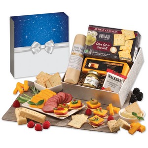 Snack Lover's Gift Box with Bow Sleeve