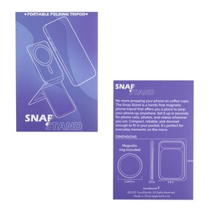 Snap Stand Phone Tripod