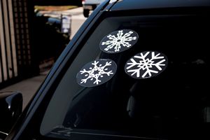 Snowflake Holiday Decal (Set of 12)