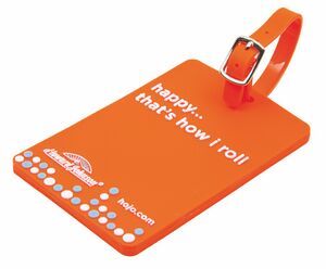 Soft PVC 2D Luggage Tag