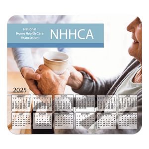 Soft Surface Calendar Mouse Pad | 7 1/2" x 8 1/2" | Horizontal Calendar