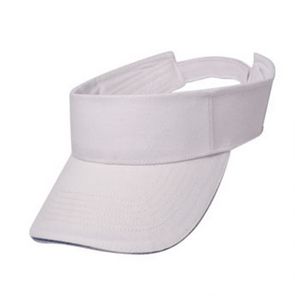 Solid Color Brushed Cotton Sandwich Visors