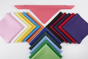 Solid Color Premium Cotton Bandanna