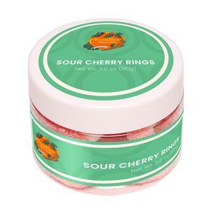 Sour Cherry Rings: Small Jar