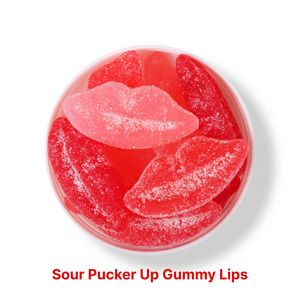 Sour Pucker Up Gummy Lips: Taster Packet