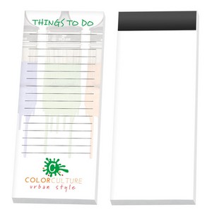 SouvenirÂ® Sticky Noteâ„¢ 3" x 8" Pad with Magnet