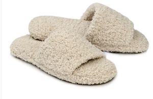 Spa Slippers - Solid - Chenilla Classicâ„¢ - Malt - S/M