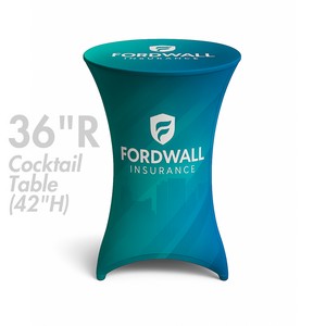 Spandex Stretch 36" Round x 42"H Table Cover